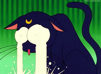 Luna Tears Flowing Sailor Moon GIF