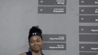 Lunar Owls Female Basketball Player Thumbs Up GIF