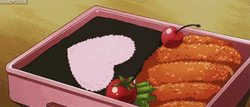 Lunch Bento Box Chopsticks Food Love Heart GIF