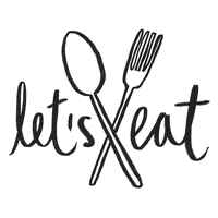 Lunch Time Let's Eat Spoon Fork  GIF