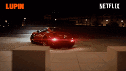 Lupin's Car Crash Movie Clip GIF