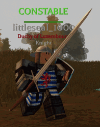 Luxembourg Constable Knight Roblox