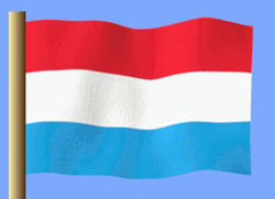 Luxembourg Country Flag Sticker GIF