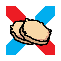 Luxembourg Emoji Potato Fritters