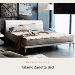 Luxurious Talamo Zanotta Bed