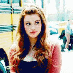Lydia Martin Side Eye Teen Wolf GIF