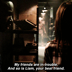 Lydia Martin Teen Wolf My Friends Are In Trouble GIF
