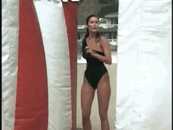 Lynda Carter Wonder Woman Baywatch GIF