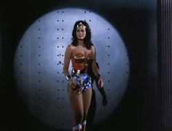Lynda Carter Wonder Woman Vintage GIF