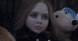 M3gan Dance Sitting Down GIF