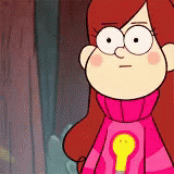 Mabel Pines Thumbs Up