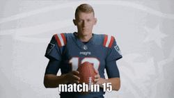 Mac Jones Match In 15 GIF