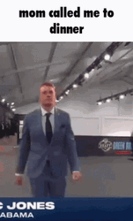Mac Jones Mom Called For Dinner GIF