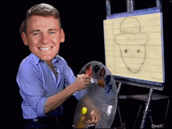 Mac Jones Painting GIF