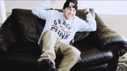 Mac Miller Couch Dancing GIF