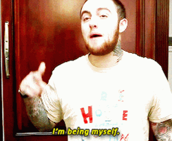 Mac Miller I'm Being Myself GIF