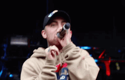 Mac Miller Singing Moving Hand GIF