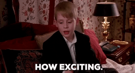 Macaulay Culkin Exciting Buzz Your Girlfriend Woof GIF