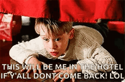 Macaulay Culkin Home Alone GIF