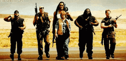 Macgruber Walking With Friends GIF