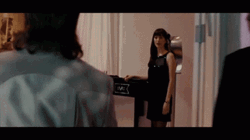 Macgruber Wearing White Shades And Walking Away GIF
