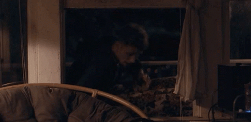Machine Gun Kelly Sneaking In Bedroom GIF
