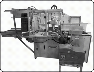 Machine With Warning Sign GIF