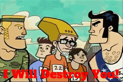 Macho Cartoon Men I Must Break You GIF