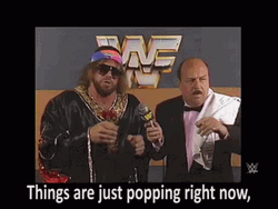Macho Man Real Colorful Interview GIF