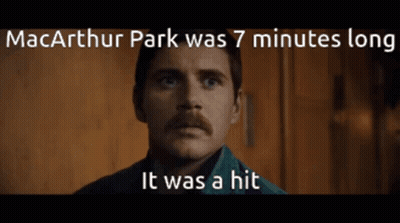 Mackarth Park 7 Minutes Long Hit Poster GIF
