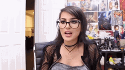 Mad Angry Sssniperwolf Arguing GIF