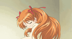 Mad Anime Female Character Slap GIF