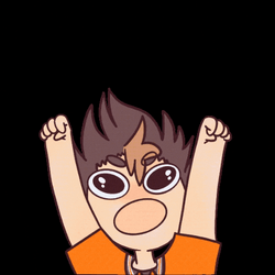 Mad Boy Chibi Anime Shaking GIF