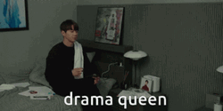 Mad Boy Drama Flipping His Scarf GIF
