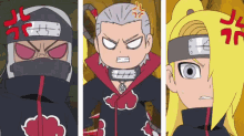 Mad Hidan With Team Akatsuki GIF