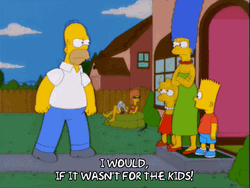 Mad Homer Simpson Hands On Hips GIF