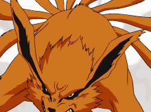 Mad Kurama Slashing With Claws GIF