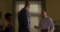 Mad Major Payne Slapping A Guy GIF