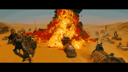 Mad Max Big Explosion GIF