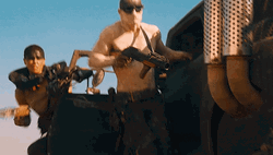 Mad Max Fury Road Imperator Furiosa Putting Desert On Fire GIF
