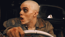 Mad Max Fury Road Nux Shouting Excitedly GIF