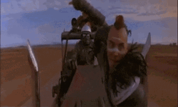 Mad Max Vehicle Speeding GIF