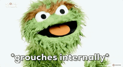 Mad Oscar The Grouch GIF
