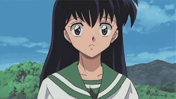 Mad Rage Kagome GIF
