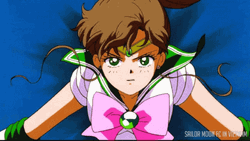Mad Sailor Jupiter Shouting  GIF
