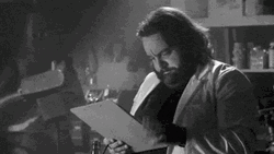 Mad Scientist Clipboard Robot Interrupted GIF