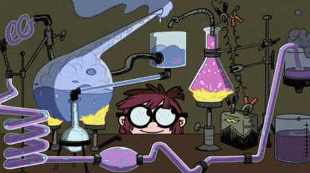 Mad Scientist The Loud House Comedy Lisa  GIF