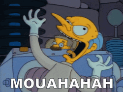 Mad Scientist The Simpsons Cartoon Mr Burns GIF