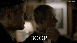 Mad Serious Guy Surprised Boop GIF