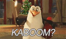 Madagascar Rico Penguin Kaboom GIF